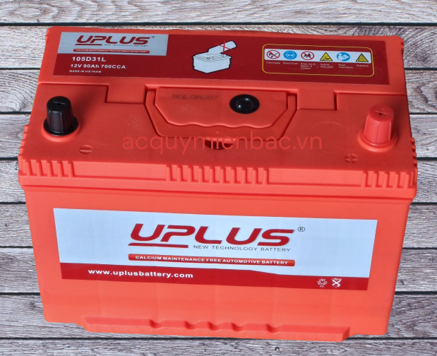 Ắc quy Uplus 105D31L (12V-90Ah)