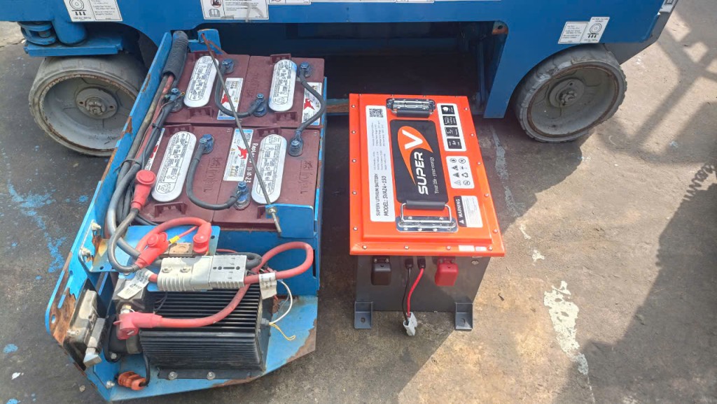Pin Xe Nâng Người SuperV SVA24-280