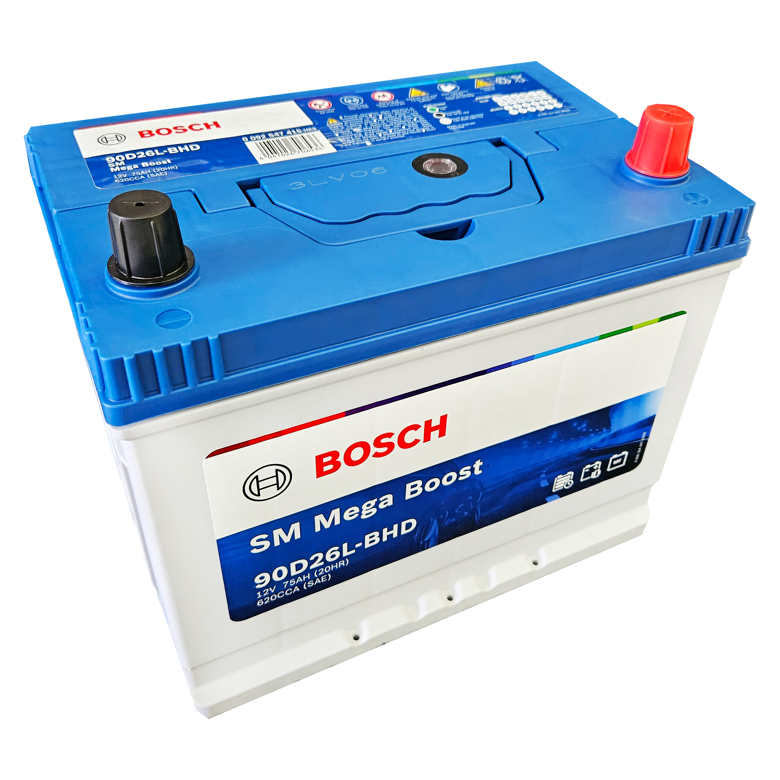 Ắc Quy BOSCH 90D26L (12V-75Ah)